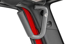 Cargar imagen en el visor de la galería, Jeep Front Solid Steel Grab Handles 07-18 Wrangler JK Gray Rough Country