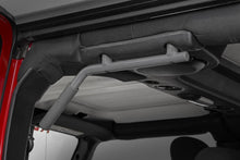 Cargar imagen en el visor de la galería, Jeep Solid Steel Grab Handle Set 07-18 Wrangler JK Gray Rough Country