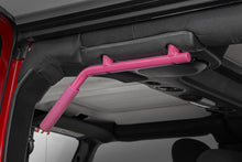 Cargar imagen en el visor de la galería, Jeep Solid Steel Grab Handle Set 07-18 Wrangler JK Pink Rough Country