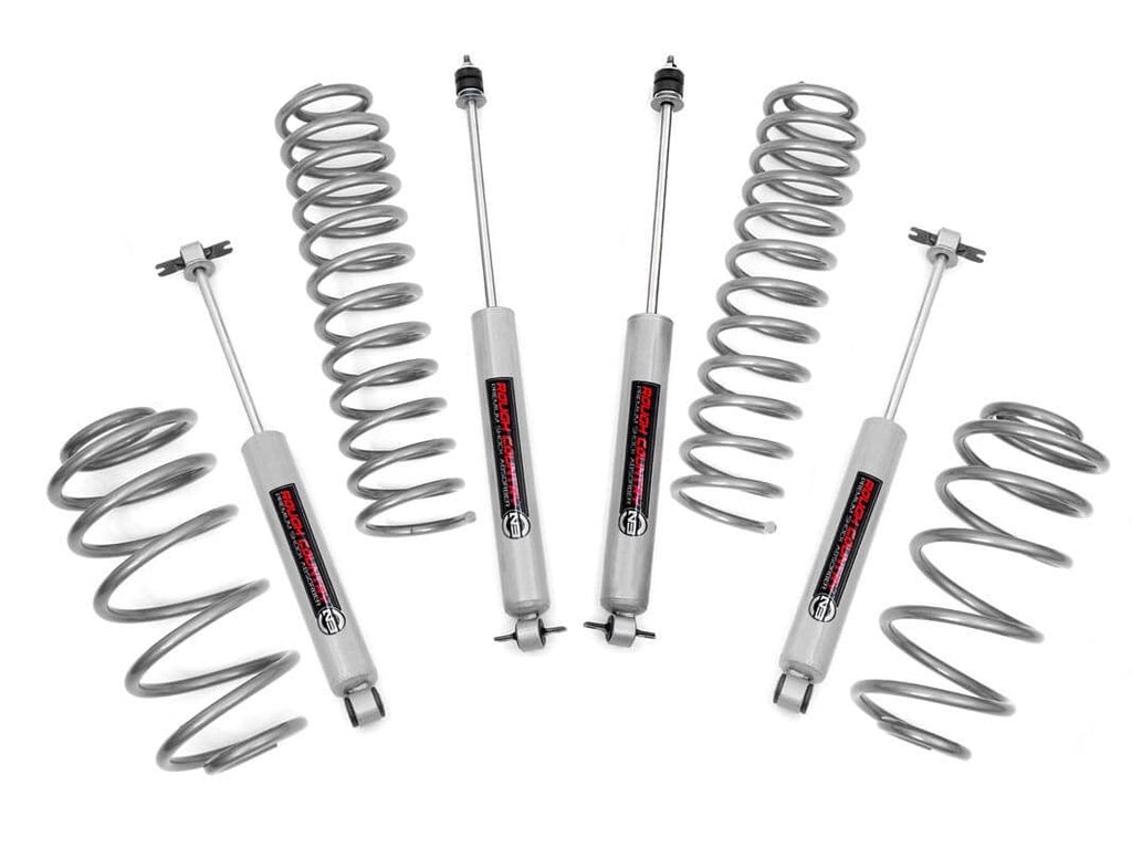 2.5 Inch Lift Kit 4 Cyl N3 Jeep Wrangler TJ (97-06)/Wrangler Unlimited (04-06) Rough Country