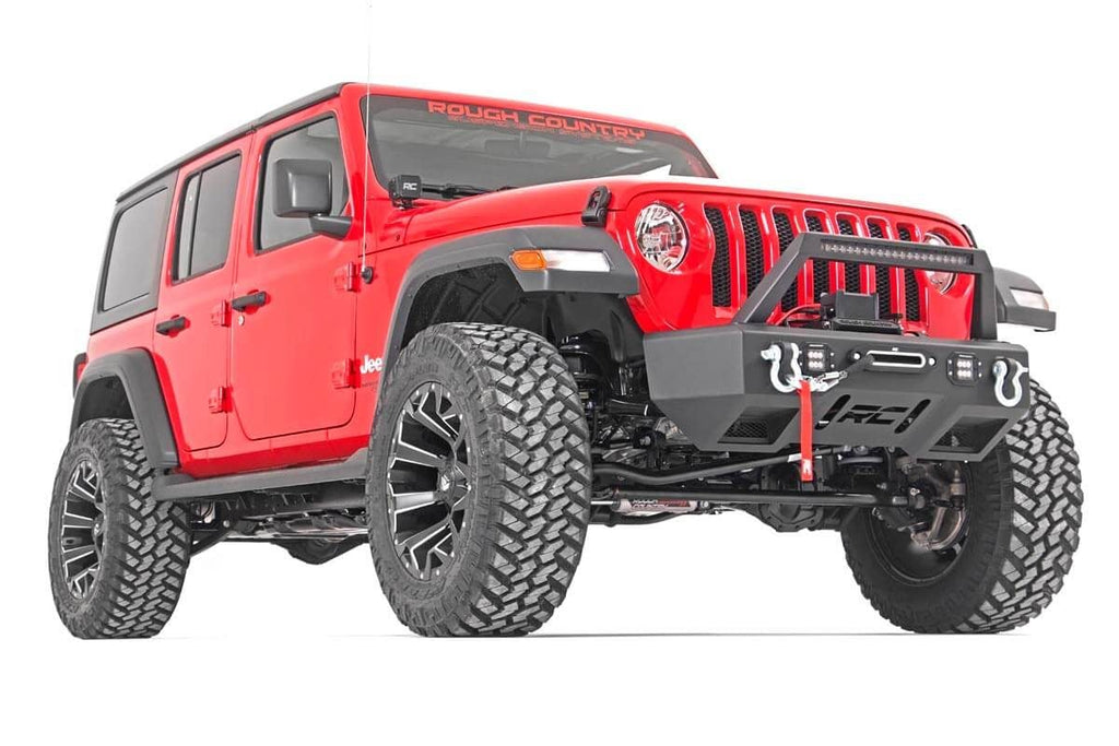 3.5 Inch lift Kit C/A Drop FR D/S M1 Jeep Wrangler Unlimited (18-23) Rough Country
