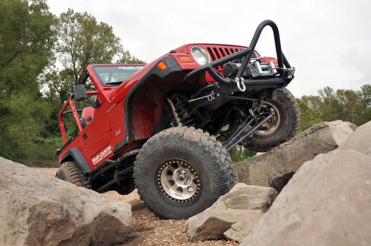 6 Inch Lift Kit Long Arm V2 Jeep Wrangler TJ 4WD (1997-2006) Rough Country