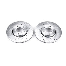 Cargar imagen en el visor de la galería, Power Stop 96-04 Audi A4 Front Evolution Drilled &amp; Slotted Rotors - Pair