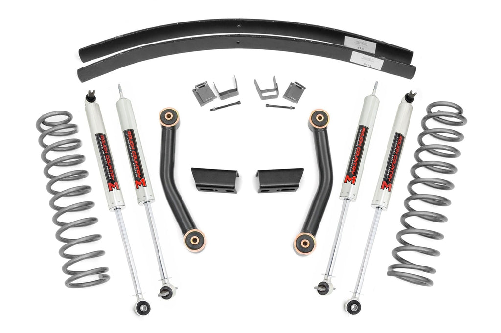3 Inch Lift Kit SII RR AAL M1 Jeep Cherokee XJ 2WD/4WD (1984-2001) Rough Country
