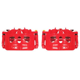Power Stop 13-17 Ford Explorer Front Red Calipers w/Brackets - Pair