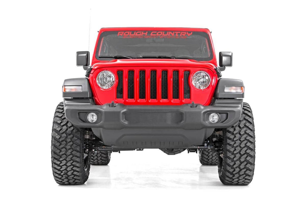 2.5 Inch Lift Kit Coils M1R Jeep Wrangler Unlimited Rubicon 4WD (2018-2023) Rough Country