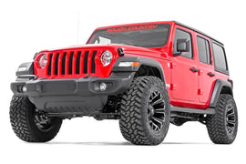 2.5 Inch Jeep Suspension Lift Kit Springs & Vertex Shocks 18-20 Wrangler JL Rough Country