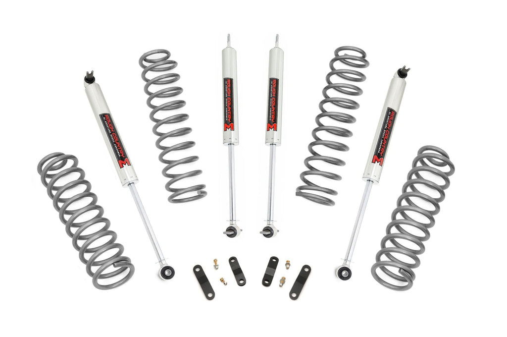 2.5 Inch Lift Kit Coils M1 Jeep Wrangler JK 4WD (2007-2018) Rough Country
