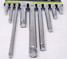 Cargar imagen en el visor de la galería, Pittsburgh Wobble Socket Extension Set, 9-Piece | 67971