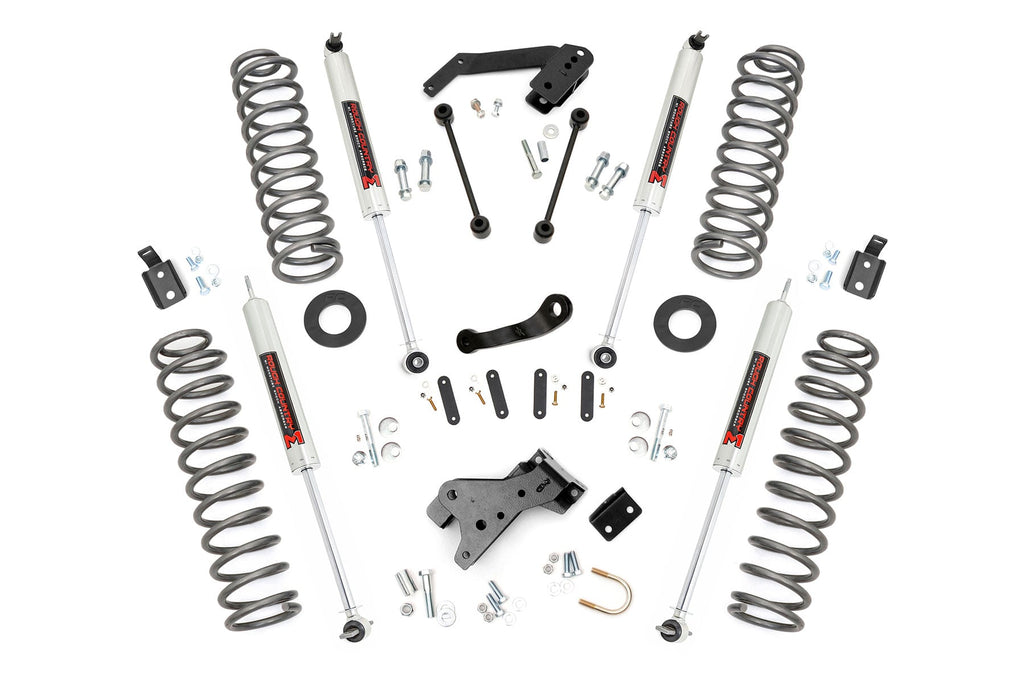 4 Inch Lift Kit M1 Jeep Wrangler JK 4WD (2007-2018) Rough Country
