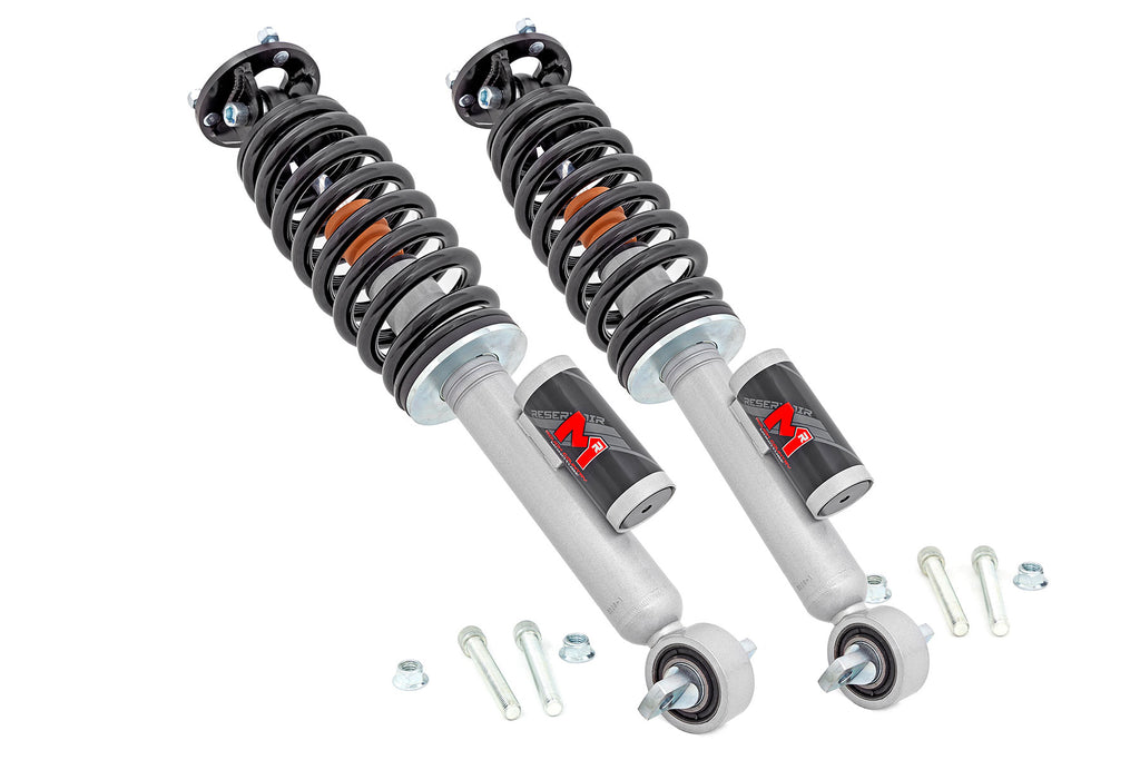 M1R Reservoir Loaded Struts Adjustable Height Front 5 Inch Ford Bronco (21-25) Rough Country