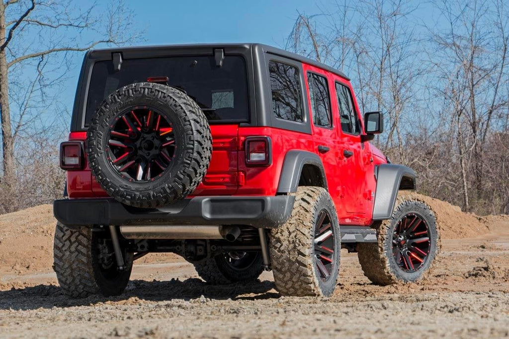 3.5 Inch Lift Kit C/A Drop FR D/S M1R Jeep Wrangler Unlimited Rubicon (18-23) Rough Country