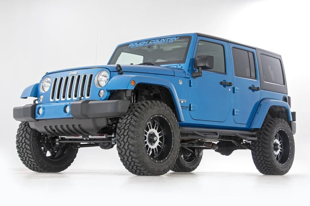 3.5 Inch Jeep Suspension Lift Kit Vertex Control Arm Drop 07-18 Wrangler JK Unlimited Rough Country