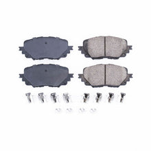 Cargar imagen en el visor de la galería, Power Stop 17-19 Fiat 124 Spider Front Z17 Evolution Ceramic Brake Pads w/Hardware