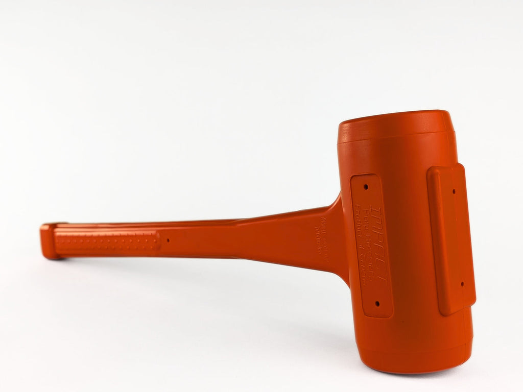 Impact Poly Hammers 6 Lbs Orange Polyurethane Mini Dead Blow Sledge Hammer