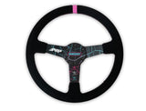 PRP Shreddy Flat Deep Dish Steering Wheel - Cracked