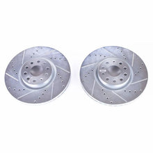 Cargar imagen en el visor de la galería, Power Stop 2018 Volkswagen Atlas Front Evolution Drilled &amp; Slotted Rotors - Pair