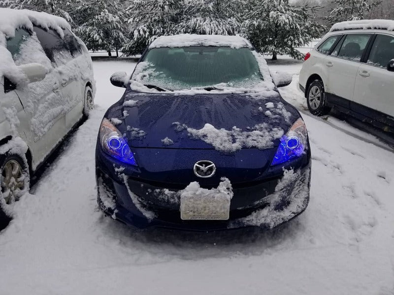 Oracle Mazda 3 10-12 LED Halo Kit - Blue SEE WARRANTY