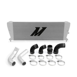 Kit de intercooler diésel Mishimoto Ford Ranger 3.2L 2011+ plateado con tubos pulidos
