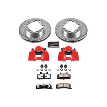 Cargar imagen en el visor de la galería, Power Stop 94-99 Chevrolet K1500 Suburban Front Z36 Truck &amp; Tow Brake Kit w/Calipers