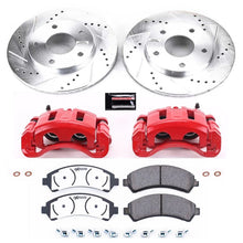 Cargar imagen en el visor de la galería, Power Stop 97-05 Chevrolet Blazer Front Z36 Truck &amp; Tow Brake Kit w/Calipers