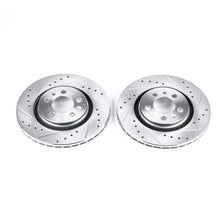 Cargar imagen en el visor de la galería, Power Stop 98-06 Volkswagen Beetle Front Evolution Drilled &amp; Slotted Rotors - Pair