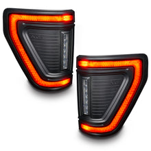 Load image into Gallery viewer, Oracle Lighting 21-24 Ford F-150 (Black Series) Flush Style LED Tail Lights