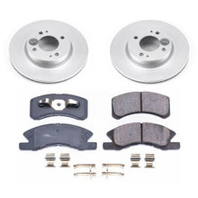 Cargar imagen en el visor de la galería, Power Stop 17-18 Mitsubishi Mirage Front Z17 Evolution Geomet Coated Brake Kit