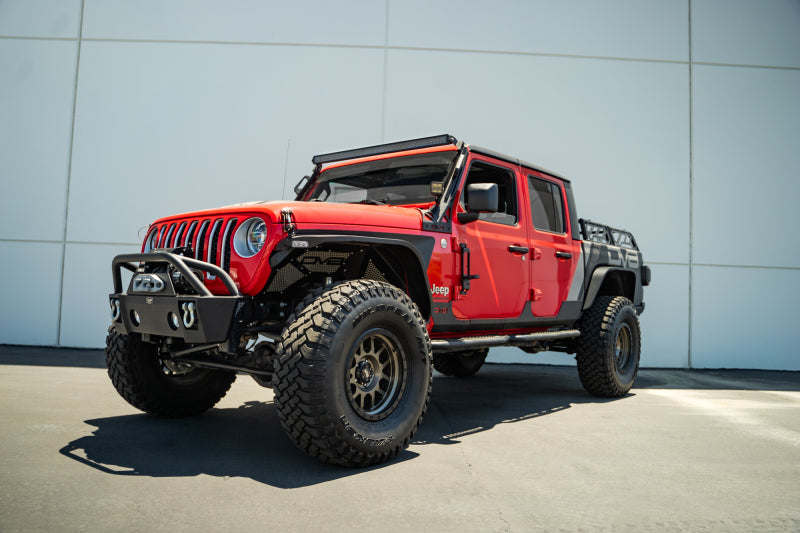 DV8 Offroad 07-23 Jeep Gladiator/Wrangler JT/JK/JL Escalón montado en bisagra
