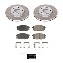 Load image into Gallery viewer, Power Stop 18-22 Hyundai Kona Front Semi-Coated Rotor Kit