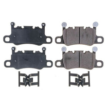 Cargar imagen en el visor de la galería, Power Stop 17-19 Porsche Panamera Rear Z17 Evo Ceramic Pad w/Hardware