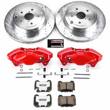 Cargar imagen en el visor de la galería, Power Stop 08-14 Subaru Impreza Rear Z26 Street Warrior Brake Kit w/Calipers