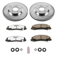 Cargar imagen en el visor de la galería, Power Stop 08-09 Buick Allure Front Z26 Street Warrior Brake Kit