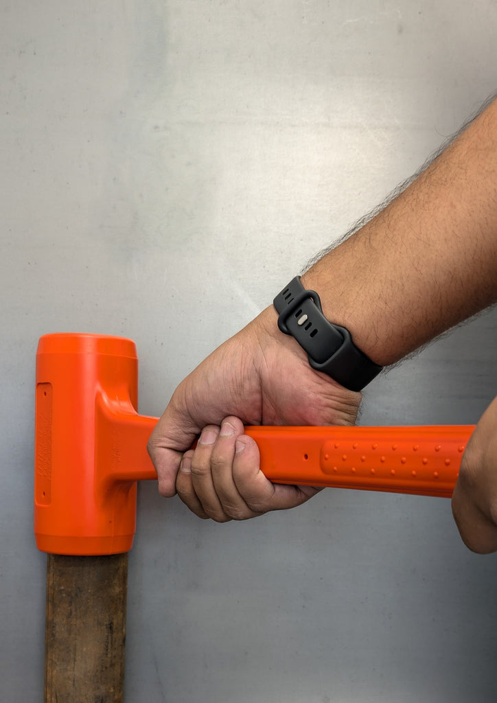 Impact Poly Hammers 6 Lbs Orange Polyurethane Mini Dead Blow Sledge Hammer