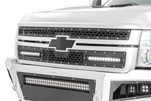 Load image into Gallery viewer, Mesh Grille w/Dual 12 Inch Black Series LEDs 11-14 Silverado HD Rough Country