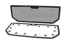 Cargar imagen en el visor de la galería, Sierra Mesh Grille 16-18 Sierra 1500 Black Powdercoat Stainless Steel Hardware Rough Country
