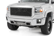 Cargar imagen en el visor de la galería, Sierra Mesh Grille 14-15 1500 Sierra Black Powdercoat Stainless Steel Hardware Rough Country