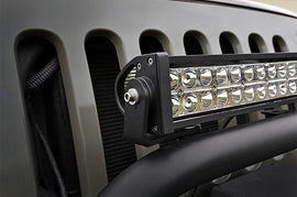 Jeep 20 Inch LED Light Bar Bumper Hoop Mounts JK/XJ Rough Country