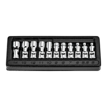 Cargar imagen en el visor de la galería, ICON Professional Universal Joint Metric Shallow Socket Set, 11 Piece | S1UM11 | 70298