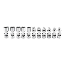 Cargar imagen en el visor de la galería, ICON Professional Universal Joint Metric Shallow Socket Set, 11 Piece | S1UM11 | 70298