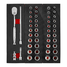 Cargar imagen en el visor de la galería, Icon 1/4 in. Drive Modular General Service Socket Set | S1SET-48 | 70311
