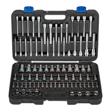 Cargar imagen en el visor de la galería, Quinn 87 Piece Master Bit Socket Set | 70347 | SAE Hex, Metric Hex, Torx, E-Torx
