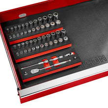 Cargar imagen en el visor de la galería, Icon 3/8 in. Drive Modular General Service Socket Set | M25400 | 70469