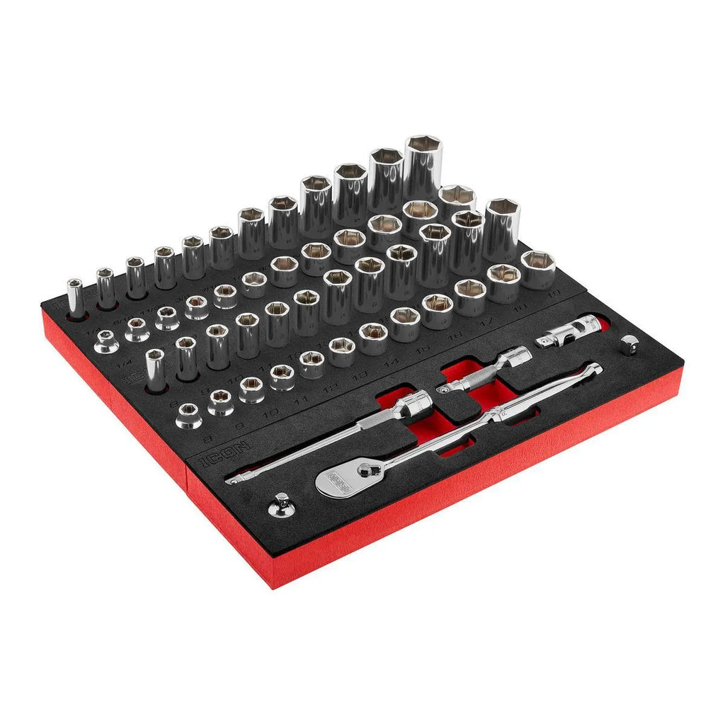 Icon 3/8 in. Drive Modular General Service Socket Set | M25400 | 70469