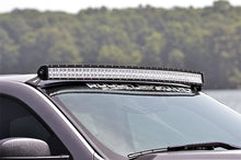 Load image into Gallery viewer, 54 Inch Curved LED Light Bar Upper Windshield Mounts 07-13 PU/SUV Rough Country
