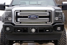 Cargar imagen en el visor de la galería, Ford Super Duty 30-inch Black Series Cree LED Grille Kit w/Cool White DRL (Single) Rough Country