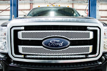 Cargar imagen en el visor de la galería, Ford Super Duty 30-inch Black Series Cree LED Grille Kit w/Cool White DRL (Single) Rough Country
