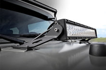 Load image into Gallery viewer, Jeep 20 Inch LED Hood Mounts 07-18 Wrangler JK Rough Country