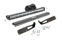 Cargar imagen en el visor de la galería, Dodge Hidden Bumper Kit w/ 20-inch LED Light Bar Chrome Series (03-18 Ram 2500/3500) Rough Country