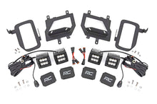 Cargar imagen en el visor de la galería, LED Light Kit Fog Mount Dual 2 Inch Black Pairs Spot/Flood Ford F-150 (15-17) Rough Country